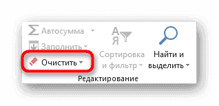 Выберите функцию Удалить, чтобы удалить диаграмму в электронной таблице Excel