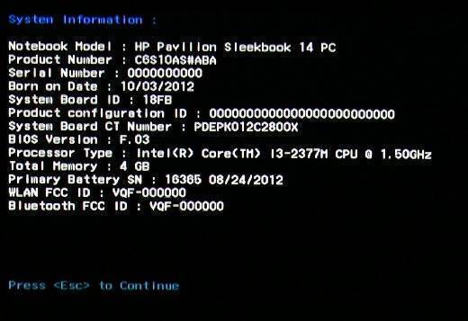 Как узнать точную модель ноутбука HP
