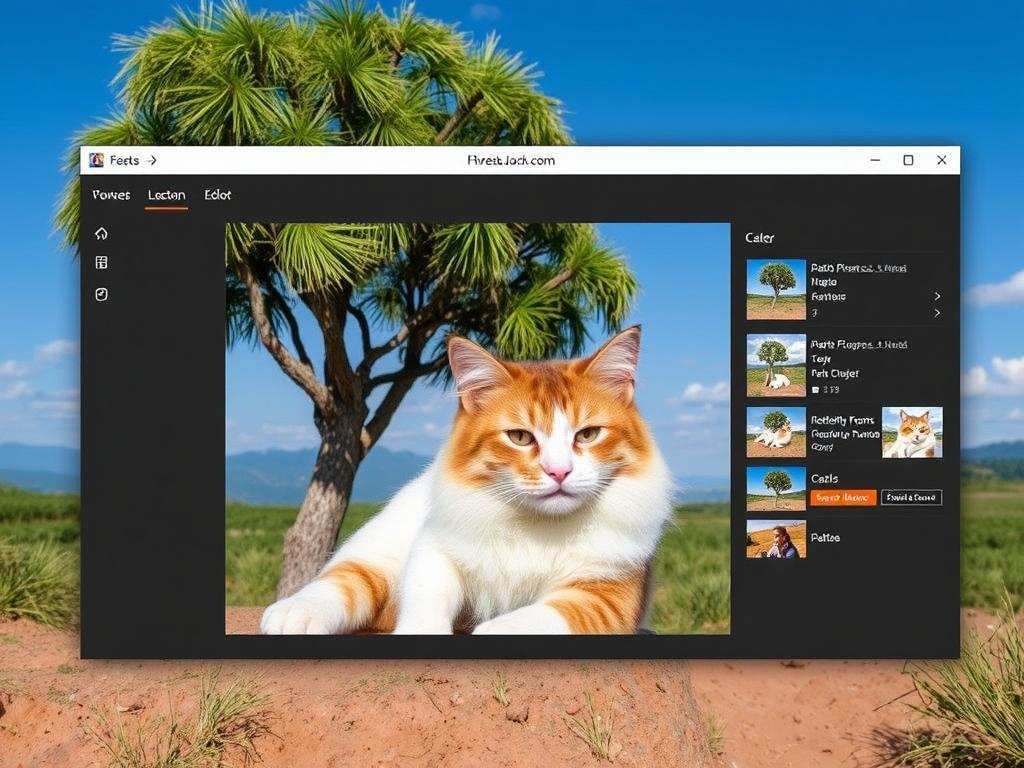 лучших бесплатных фоторедакторов для Windows в 2025 Недостатки: фото