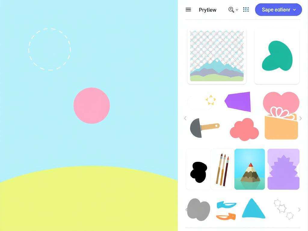 ictonika - фоторедактор онлайн Работа с формами и графическими элементами фото