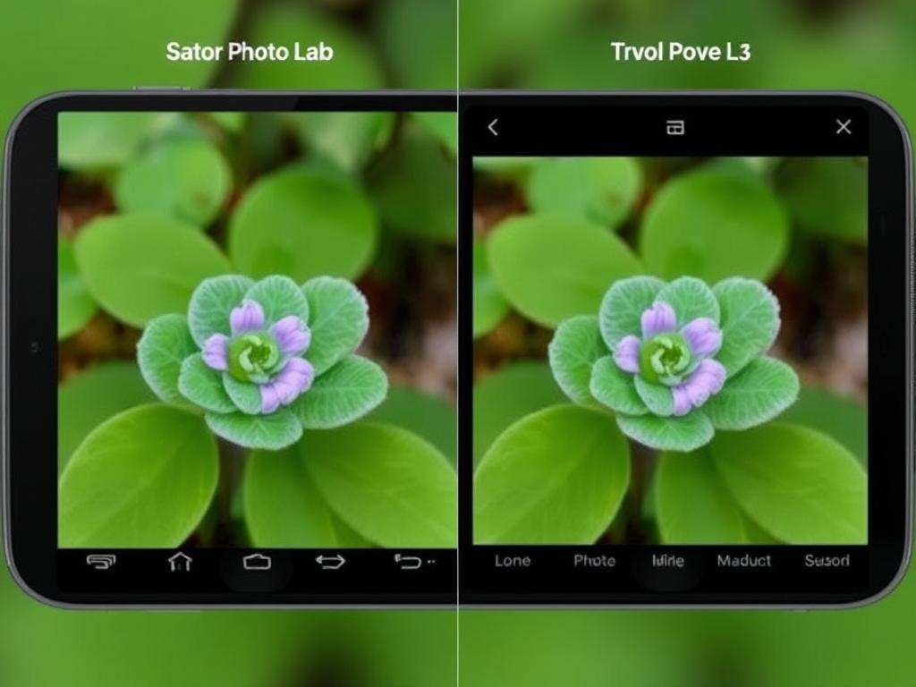 лучших бесплатных фоторедакторов для Android [2025] 9. Photo Lab фото