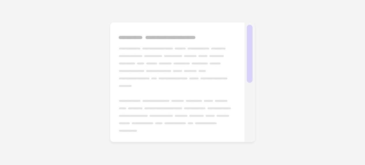 Пользовательские полосы прокрутки в CSS